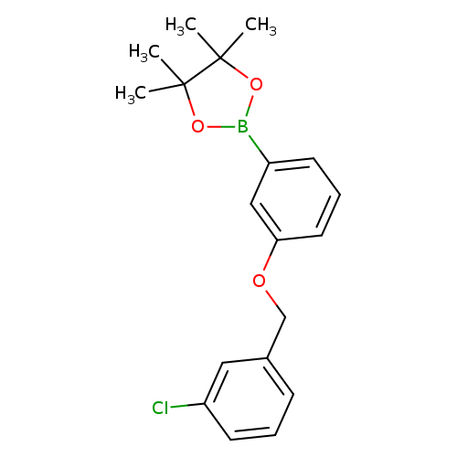 1,3,2-Dioxaborolane, 2-[3-[(3-chlorophenyl)methoxy]phenyl]-4,4,5,5-tetramethyl-