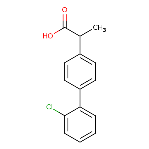 2-[4-(2-chlorophenyl)phenyl]propanoicacid