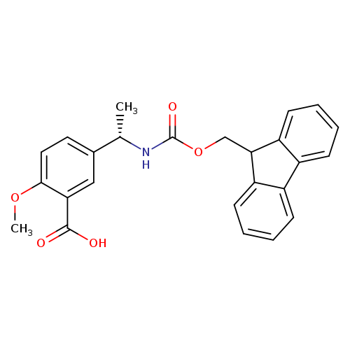 5-[(1S)-1-({[(9H-fluoren-9-yl)methoxy]carbonyl}amino)ethyl]-2-methoxybenzoic acid