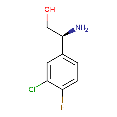 (2S)-2-AMINO-2-(3-CHLORO-4-FLUOROPHENYL)ETHAN-1-OL