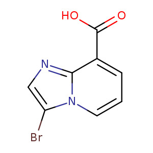 3-Bromoimidazo[1,2-a]pyridine-8-carboxylic acid