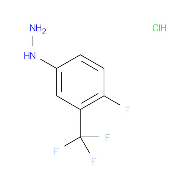 4-Fluoro-3-(trifluoromethyl)phenylhydrazine hydrochloride