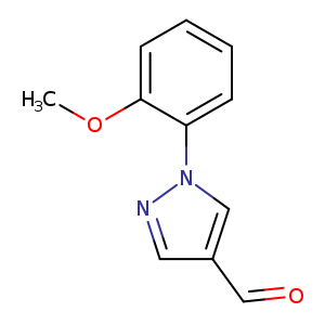 1H-Pyrazole-4-carboxaldehyde, 1-(2-methoxyphenyl)-
