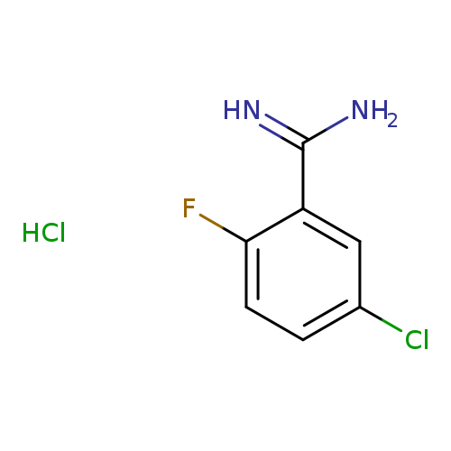5-Chloro-2-fluoro-benzamidine hydrochloride