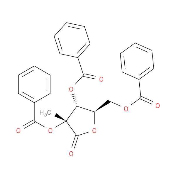 2,3,5-Tri-O-benzoyl-2-C-methyl-D-ribonic acid-1,4-lactone