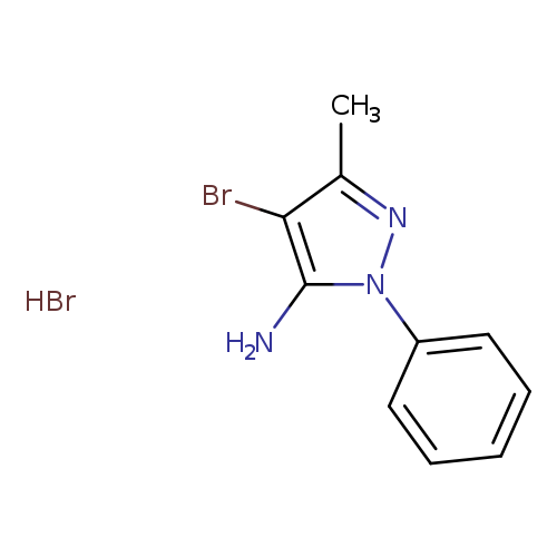 4-Bromo-3-methyl-1-phenyl-1h-pyrazol-5-amine hydrobromide