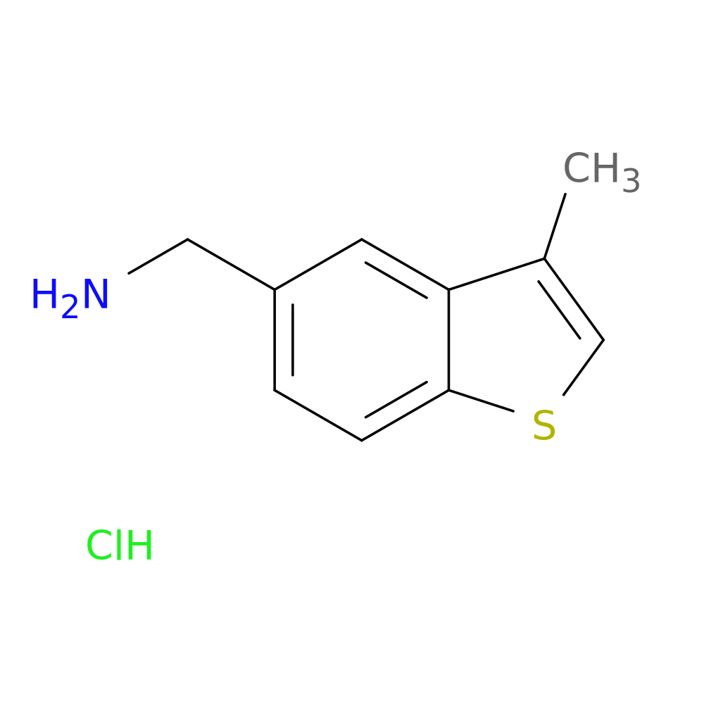 1-(3-methyl-1-benzothiophen-5-yl)methanamine hydrochloride