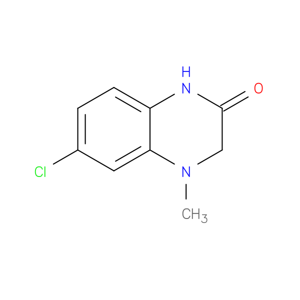 6-Chloro-4-methyl-3,4-dihydroquinoxalin-2(1H)-one
