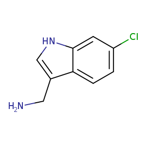 1H-Indole-3-methanamine,6-chloro-