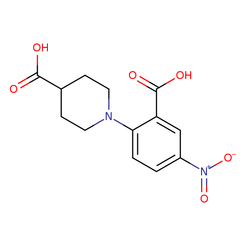 1-(2-Carboxy-4-nitrophenyl)piperidine-4-carboxylic acid