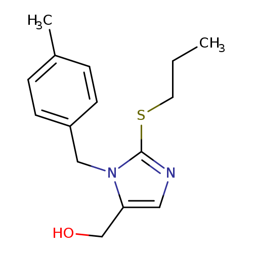 {1-[(4-methylphenyl)methyl]-2-(propylsulfanyl)-1H-imidazol-5-yl}methanol