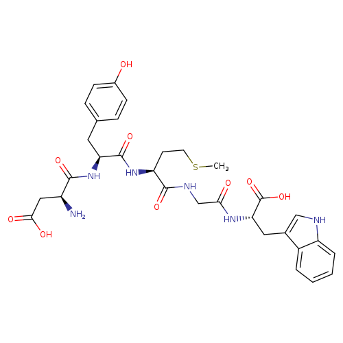 L-Tryptophan, L-α-aspartyl-L-tyrosyl-L-methionylglycyl-