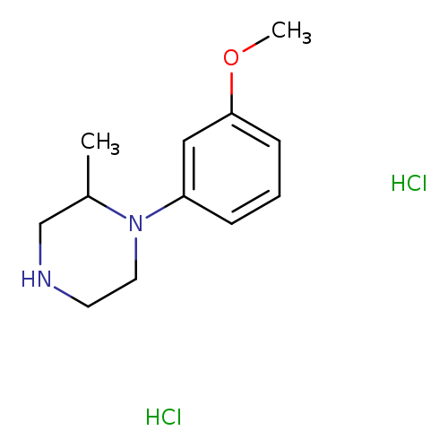 1-(3-methoxyphenyl)-2-methylpiperazine dihydrochloride