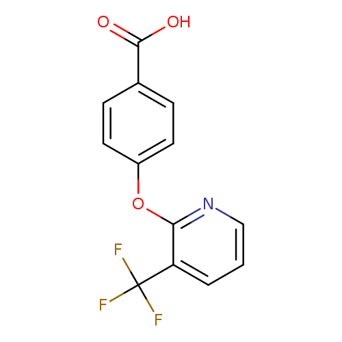 4-([3-(Trifluoromethyl)pyridin-2-yl]oxy)benzoic acid