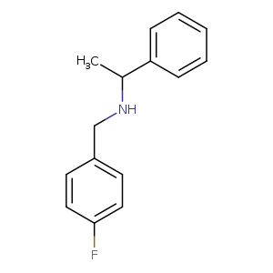 (4-FLUOROBENZYL)(1-PHENYLETHYL)AMINE