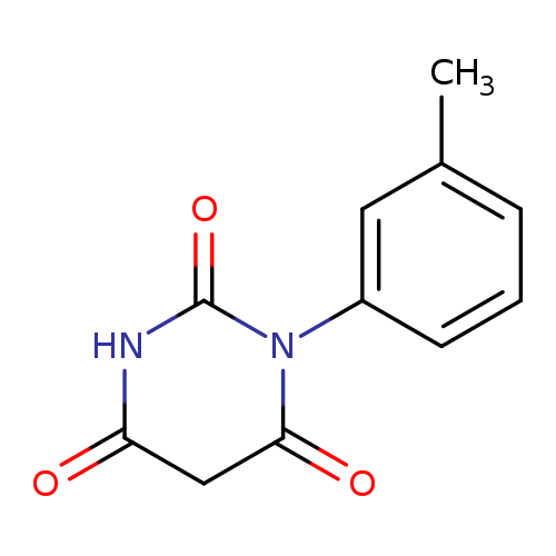 1-(3-methylphenyl)pyrimidine-2,4,6(1H,3H,5H)-trione