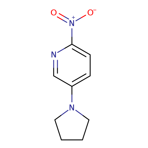 2-nitro-5-(pyrrolidin-1-yl)pyridine