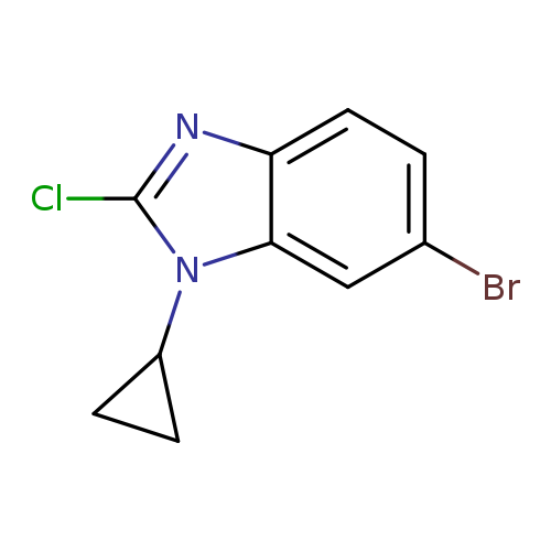 6-bromo-2-chloro-1-cyclopropyl-1H-benzo[d]imidazole