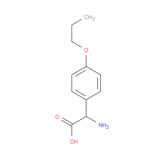2-Amino-2-(4-propoxyphenyl)acetic acid