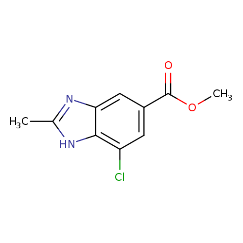 Methyl 7-chloro-2-methyl-1H-1,3-benzodiazole-5-carboxylate