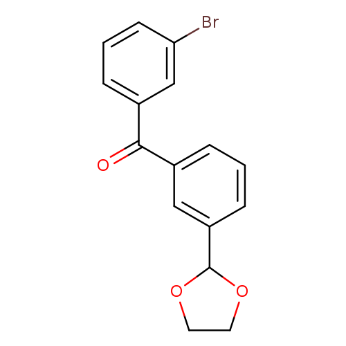 3-Bromo-3'-(1,3-dioxolan-2-yl)benzophenone