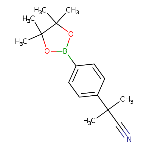2-Methyl-2-[4-(4,4,5,5-tetramethyl-[1,3,2]dioxaborolan-2-yl)-phenyl]-propionitrile