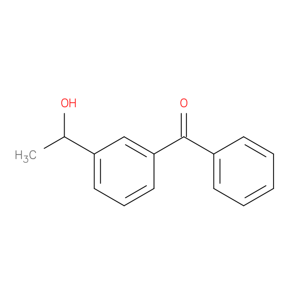 Methanone, [3-(1-hydroxyethyl)phenyl]phenyl-