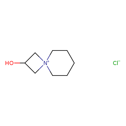 4-AZONIASPIRO[3.5]NONANE, 2-HYDROXY-,CHLORIDE