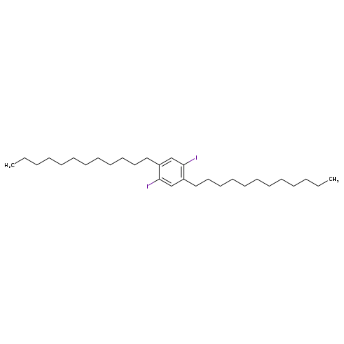 Benzene, 1,4-didodecyl-2,5-diiodo-