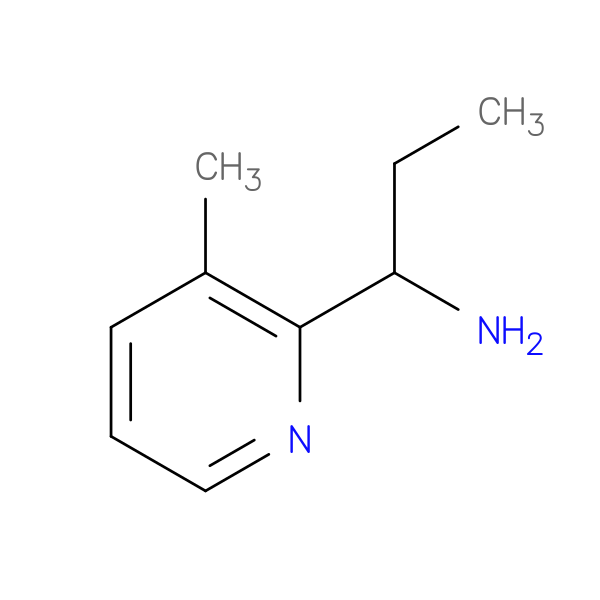 [1-(3-Methylpyridin-2-yl)propyl]amine