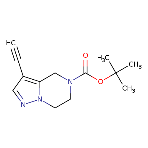 tert-butyl 3-ethynyl-4H,5H,6H,7H-pyrazolo[1,5-a]pyrazine-5-carboxylate