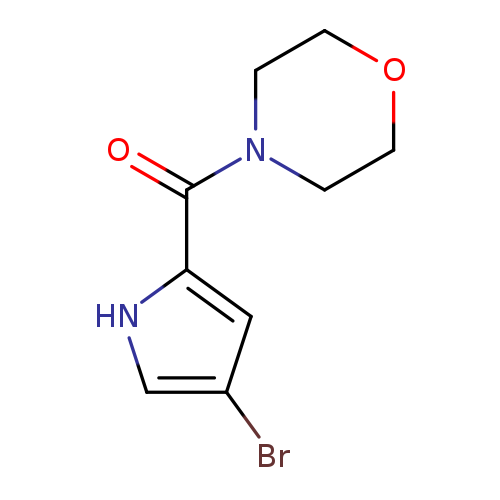 4-[(4-Bromo-1h-pyrrol-2-yl)carbonyl]morpholine