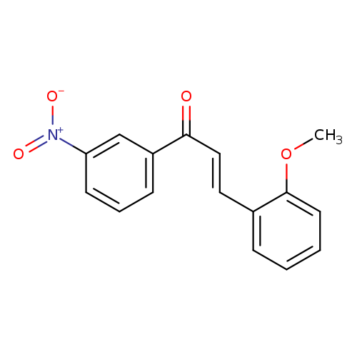 (2E)-3-(2-methoxyphenyl)-1-(3-nitrophenyl)prop-2-en-1-one