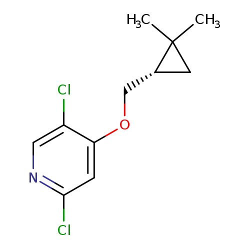 2,5-dichloro-4-{[(1S)-2,2-dimethylcyclopropyl]methoxy}pyridine