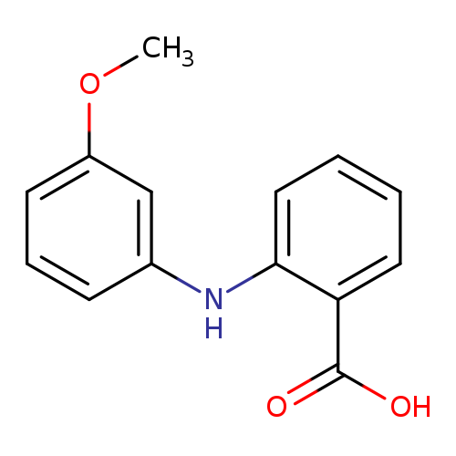 Benzoic acid, 2-[(3-methoxyphenyl)amino]-