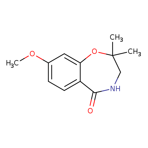 8-Methoxy-2,2-dimethyl-2,3,4,5-tetrahydro-1,4-benzoxazepin-5-one