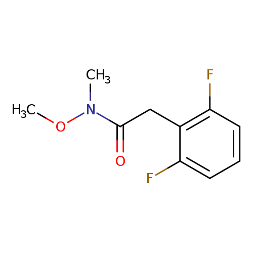 2-(2,6-DIFLUOROPHENYL)-N-METHOXY-N-METHYLACETAMIDE