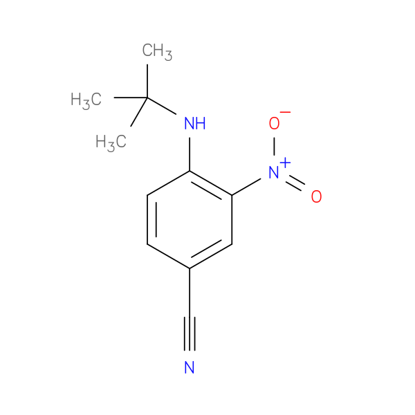 4-(t-Butylamino)-3-nitrobenzonitrile