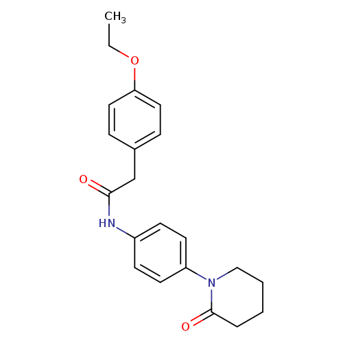 2-(4-ethoxyphenyl)-N-[4-(2-oxopiperidin-1-yl)phenyl]acetamide