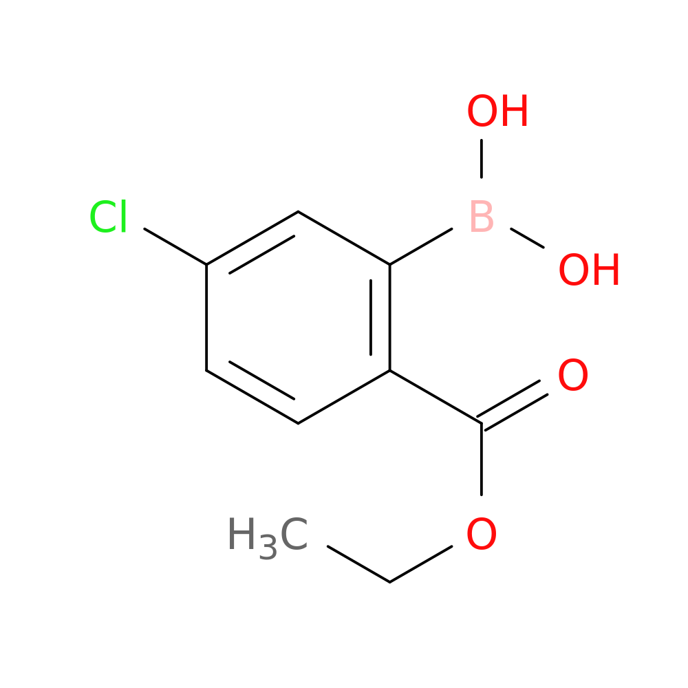 5-Chloro-2-(ethoxycarbonyl)phenylboronic acid