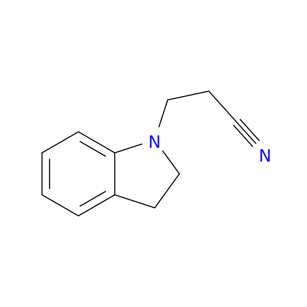 3-(2,3-Dihydro-1h-indol-1-yl)propanenitrile