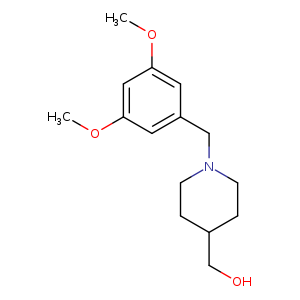 {1-[(3,5-dimethoxyphenyl)methyl]piperidin-4-yl}methanol