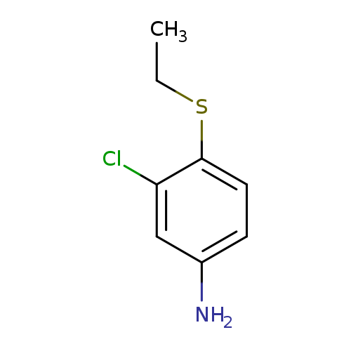 3-chloro-4-(ethylsulfanyl)aniline