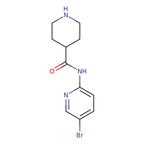 N-(5-Bromopyridin-2-yl)piperidine-4-carboxamide