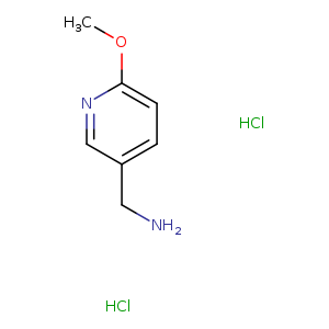 3-Pyridinemethanamine, 6-methoxy-, hydrochloride (1:2)
