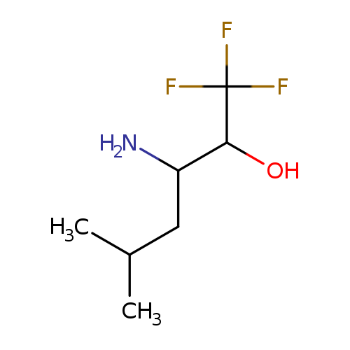 3-Amino-1,1,1-trifluoro-5-methylhexan-2-ol