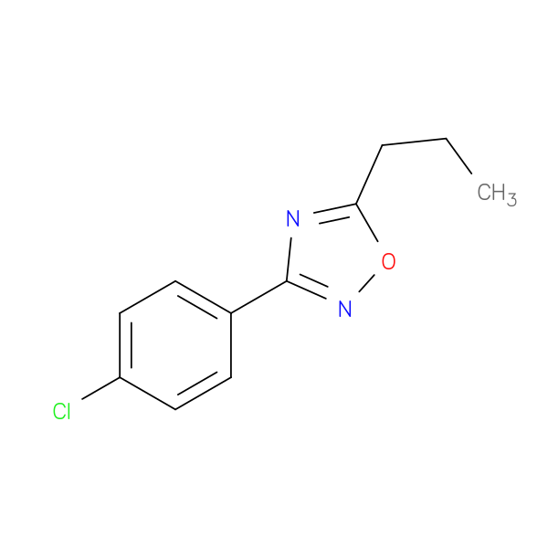 3-(4-Chlorophenyl)-5-propyl-1,2,4-oxadiazole