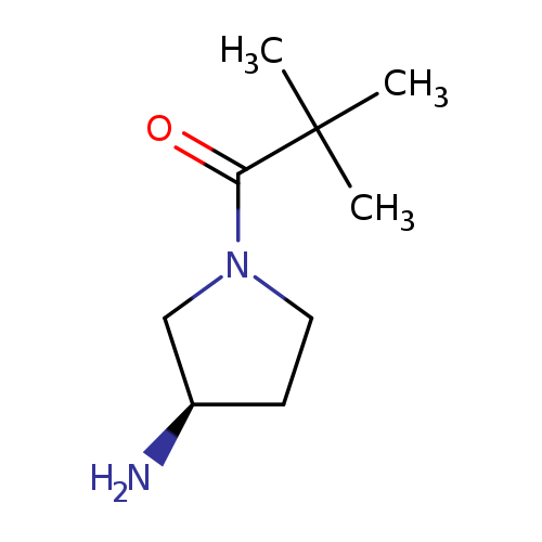 (R)-1-(3-Aminopyrrolidin-1-yl)-2,2-dimethylpropan-1-one