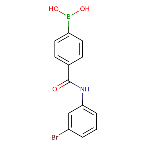 {4-[(3-bromophenyl)carbamoyl]phenyl}boronic acid