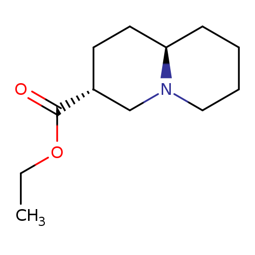 2H-Quinolizine-3-carboxylic acid, octahydro-, ethyl ester, cis- (8CI,9CI)